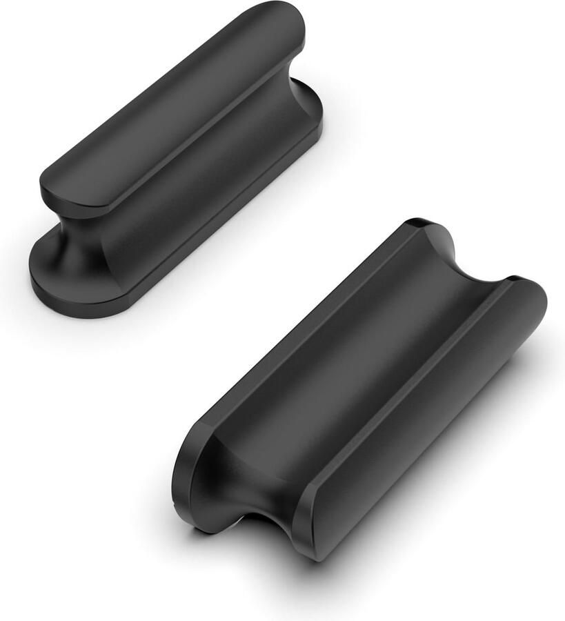 Goodivery Set van 10 Stijlvolle Zwarte Kast- en Deurknoppen voor Toepassingen