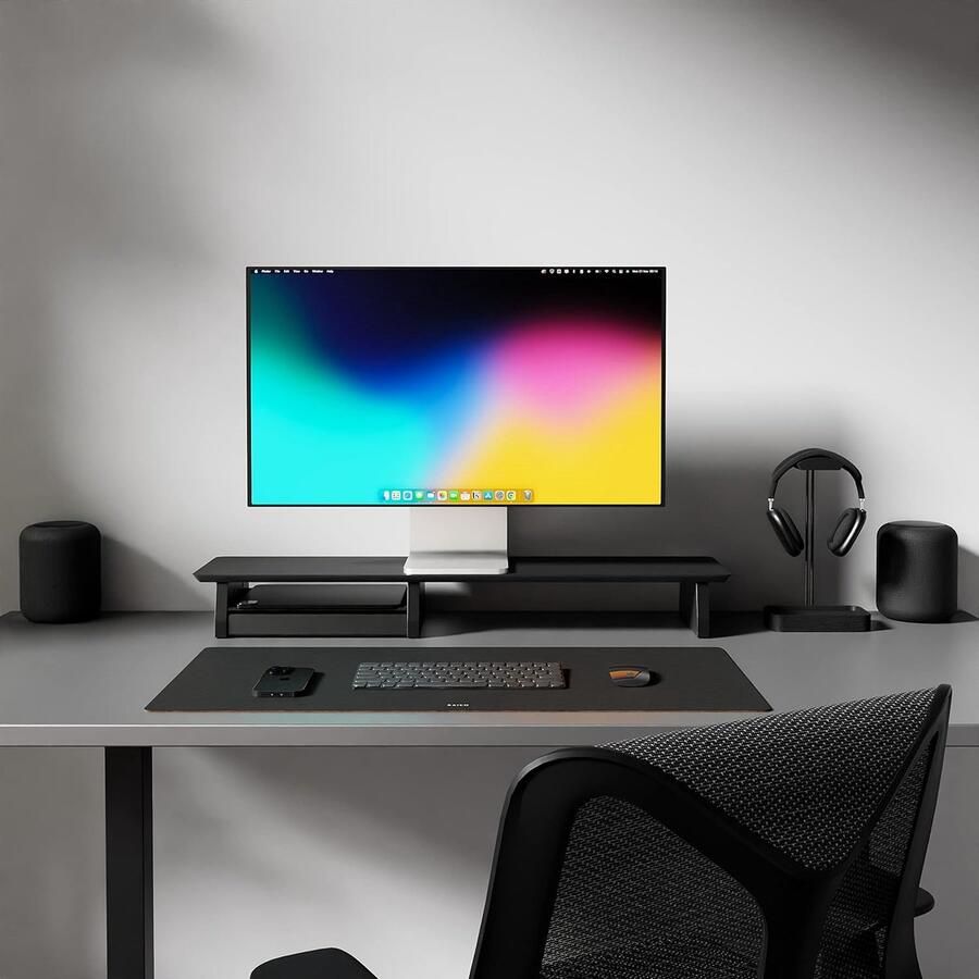 Goodivery Stijlvolle Bureau Organizer met Compartimenten van Kurk en Aluminium voor Efficiënte Opslag