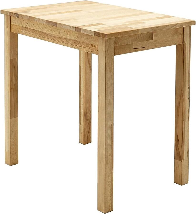 Goodivery Stijlvolle Eettafel van Massief Beukenhout voor Gezellige Maaltijden en Samenkomsten