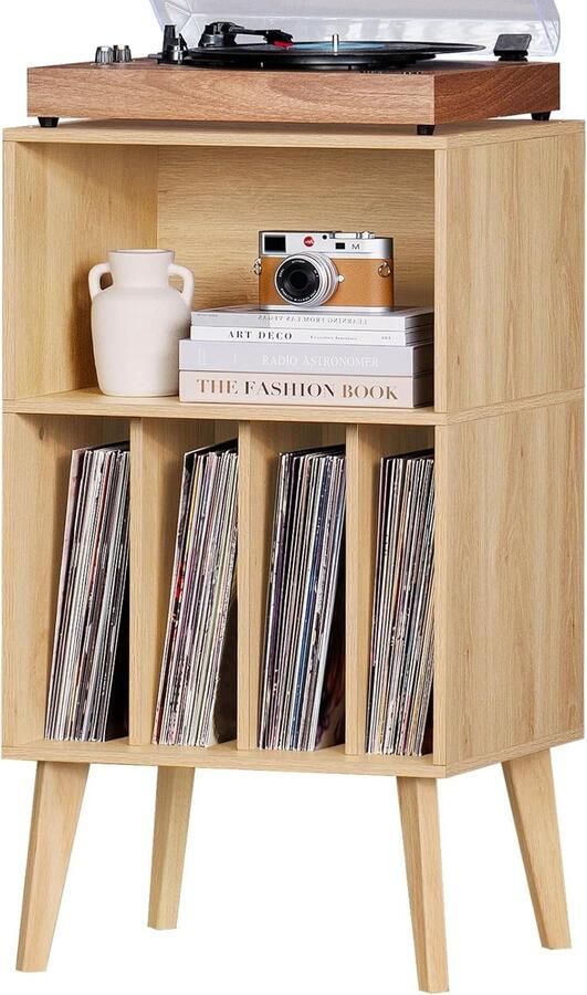 Goodivery Stijlvolle en Functionele Ronde Bijzettafel voor Woonkamer of Slaapkamer