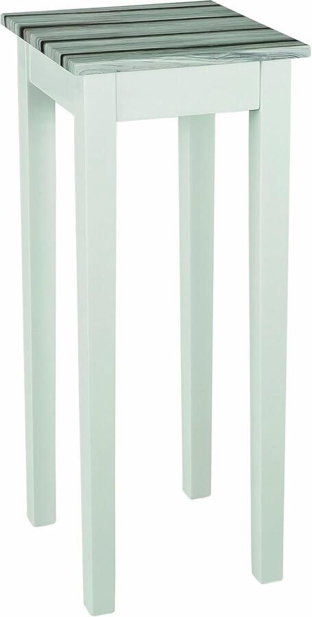 Goodivery Stijlvolle en Praktische Console Tafel met Hoogglans Afwerking en Maritiem Den Decor