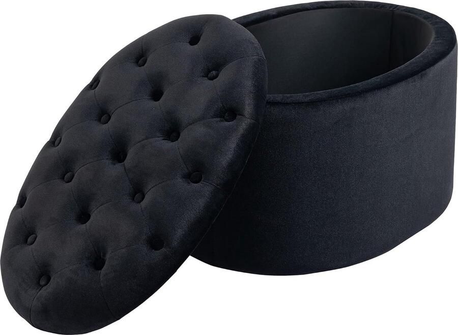 Goodivery Stijlvolle Fluwelen Opbergbank met Verborgen Opbergruimte voor Woonkamer Slaapkamer en Hal