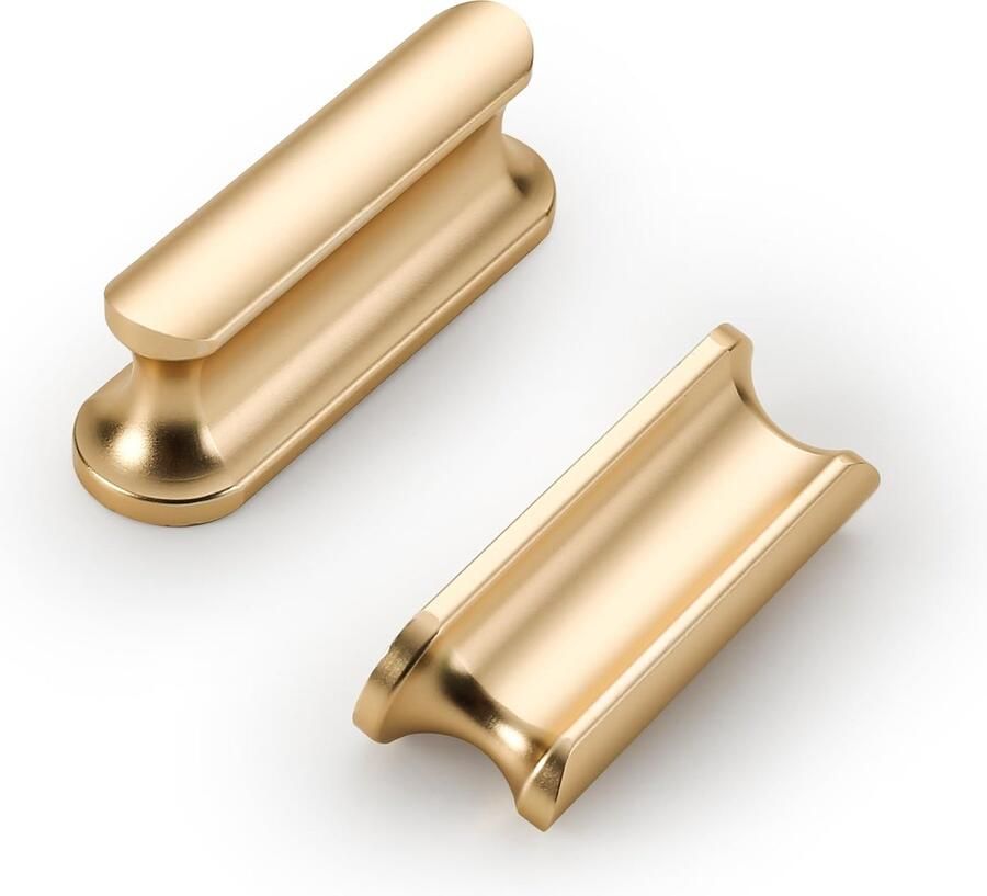 Goodivery Stijlvolle Gouden Meubelknoppen Set van 10 voor Interieurelementen