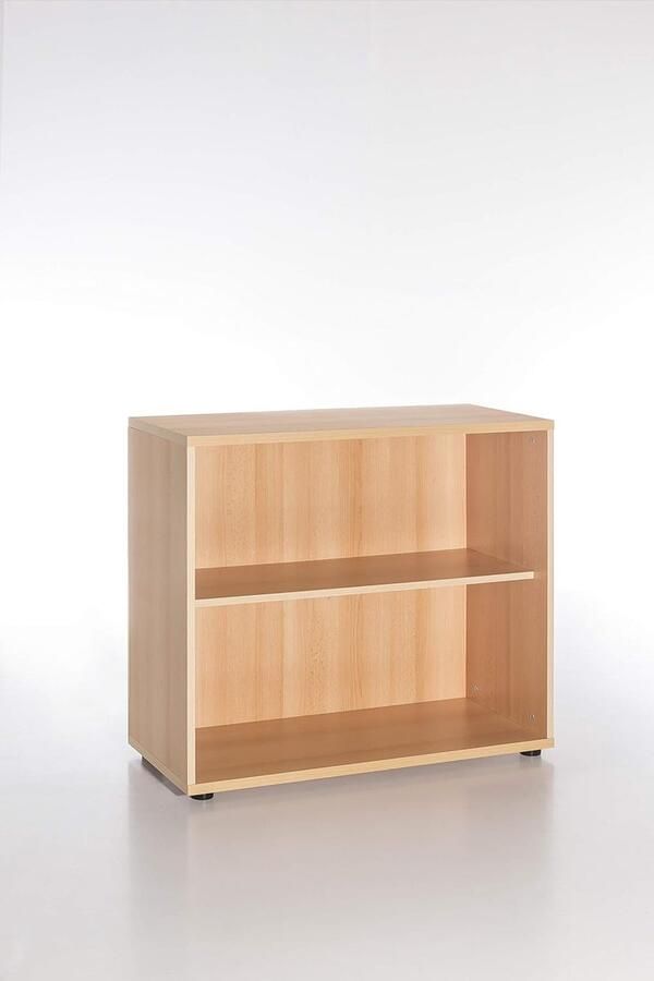 Goodivery Stijlvolle Houten Boekenkast met Verstelbare Planken voor Thuis en Kantoor