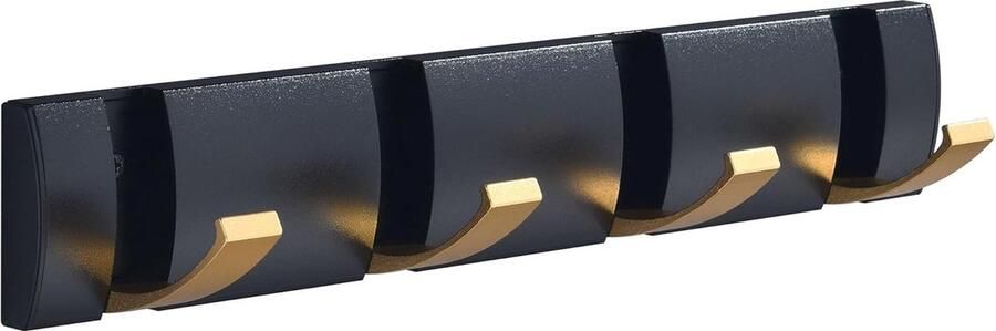 Goodivery Stijlvolle Kapstok Met 4 Opvouwbare Haken Voor Kleine Ruimtes