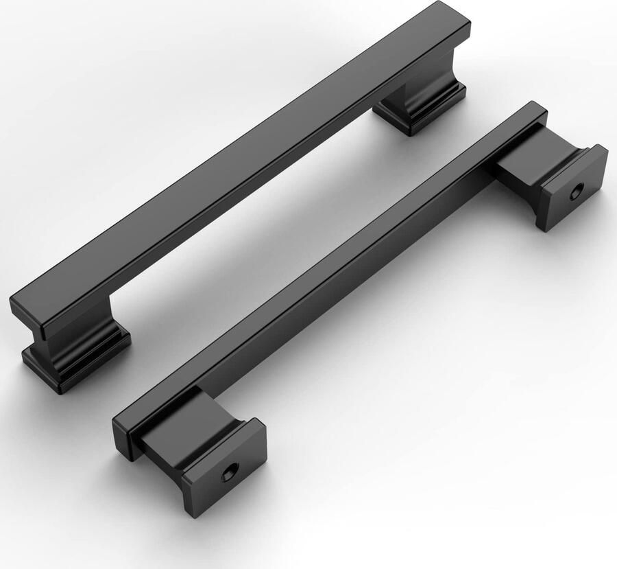 Goodivery Stijlvolle Set van 10 Bronzen Handgrepen voor Kasten en Laden met 128mm Boorafstand