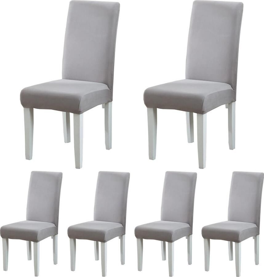 Goodivery Stretchy Stoelhoezen Set Voor Eetkamerstoelen Geschikt Voor Verschillende Gelegenheden En Interieurstijlen