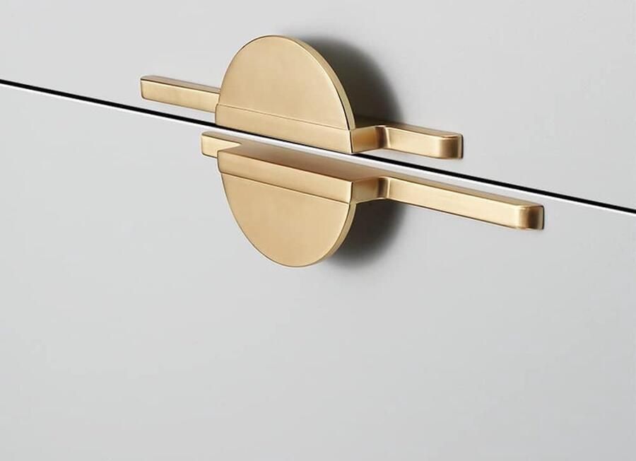 Goodivery Tijdloze Gouden Handgrepen voor Keukenkasten en Meubels Set van 4 Stijlvolle Afwerking