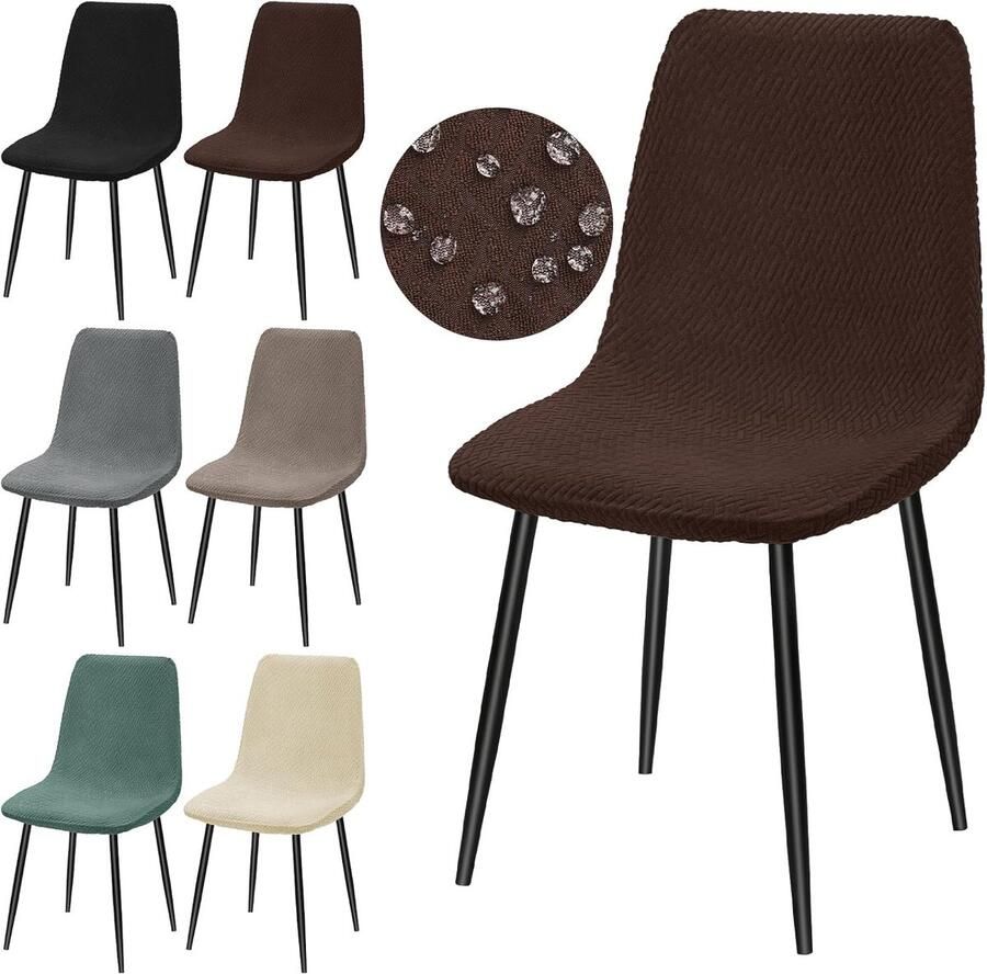 Goodivery Universele Beschermende Stoelhoezen voor Eames Stoelen Waterdicht Wasbaar en Stijlvol