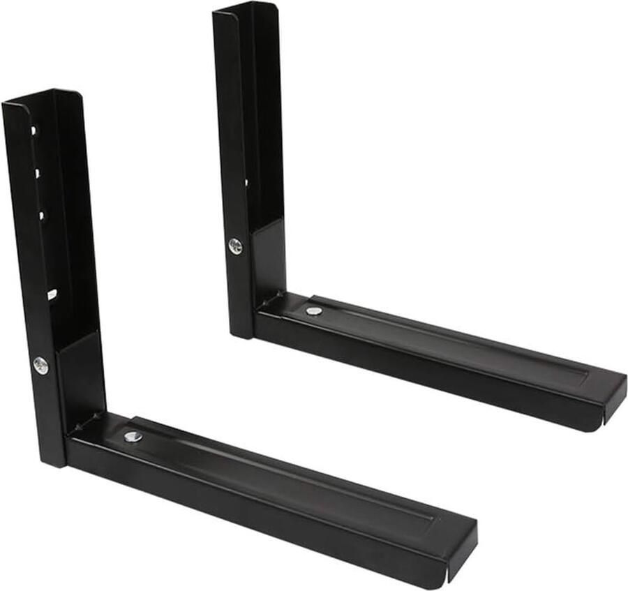 Goodivery Universele Opvouwbare Magnetron Muurbeugel 2 Stuks Zware Keukenrek voor Grill Koffiezetapparaat