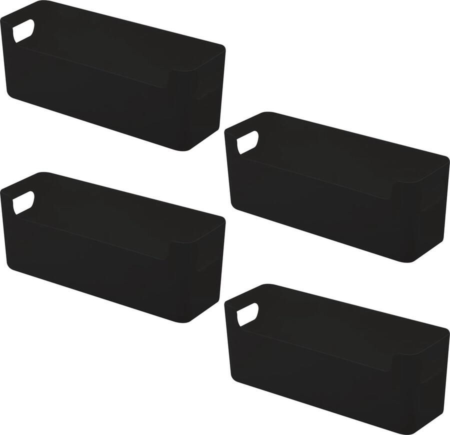 Goodivery Veelzijdige Set van Vier Opbergmanden voor Badkamer Bureau en Keuken