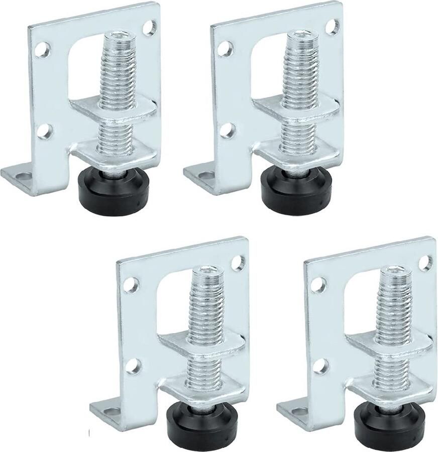Goodivery Verstelbare en Stevige Meubelpoten voor Toepassingen Set van 4 Stuks