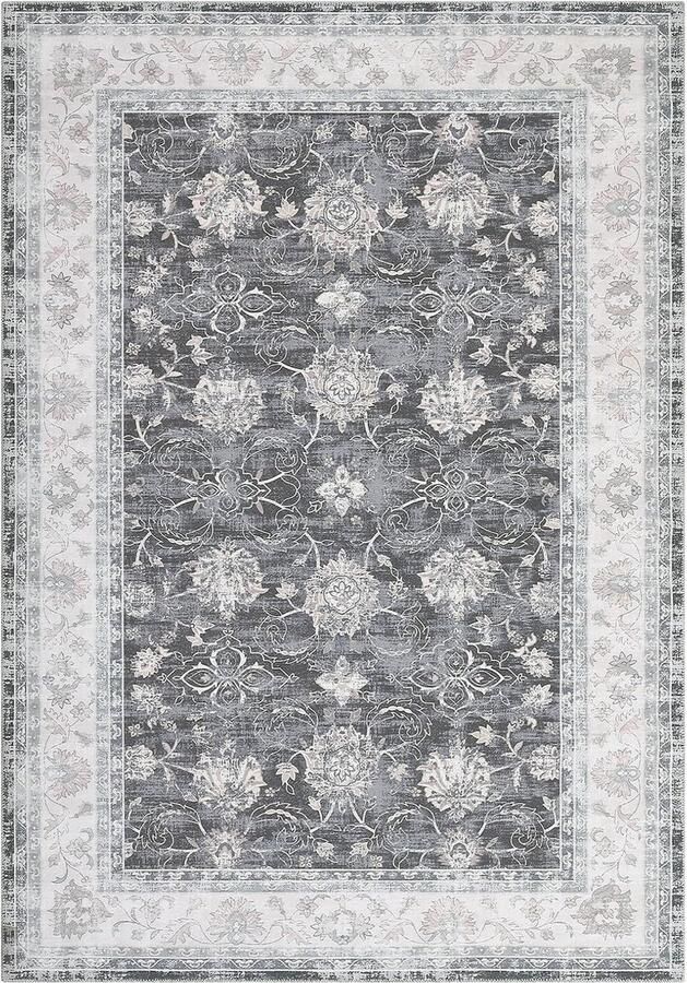 Goodivery Vintage Oosterse Accent Vloerkleed met Antislip Rug voor Kamers