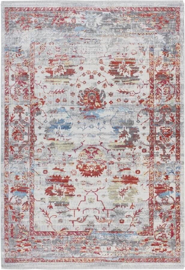 Goodivery Vintage Tapijt met Oriëntaals Bloemenpatroon Modern en Abstract 120 x 170 cm