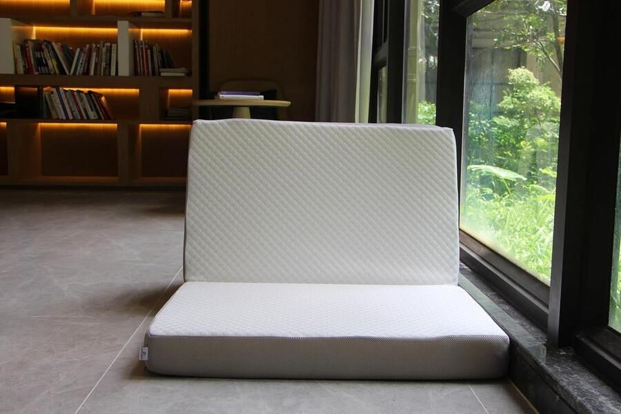 Goodivery Vouwbare Matras met Comfortabel Gelgeheugenschuim en Ademend Microvezel Overtrek voor Meerdere Gebruiken