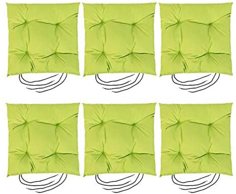 Goodivery Waterafstotende zitkussens voor tuinstoelen met stevige bevestigingsbanden
