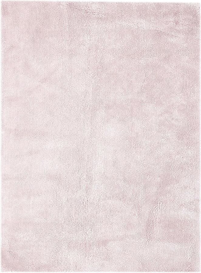 Goodivery Zacht en Fluffy Hoogpolig Vloerkleed voor Woonkamer Slaapkamer Kantoor Kinderkamer Roze 160 x 230 cm