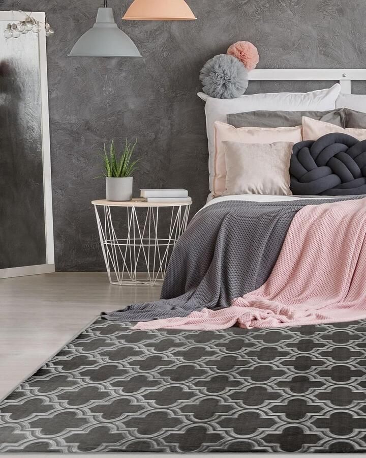 Goodivery Zacht en Stijlvol Tapijt met Marokkaans Patroon voor Woonkamer en Slaapkamer 200 x 290 cm