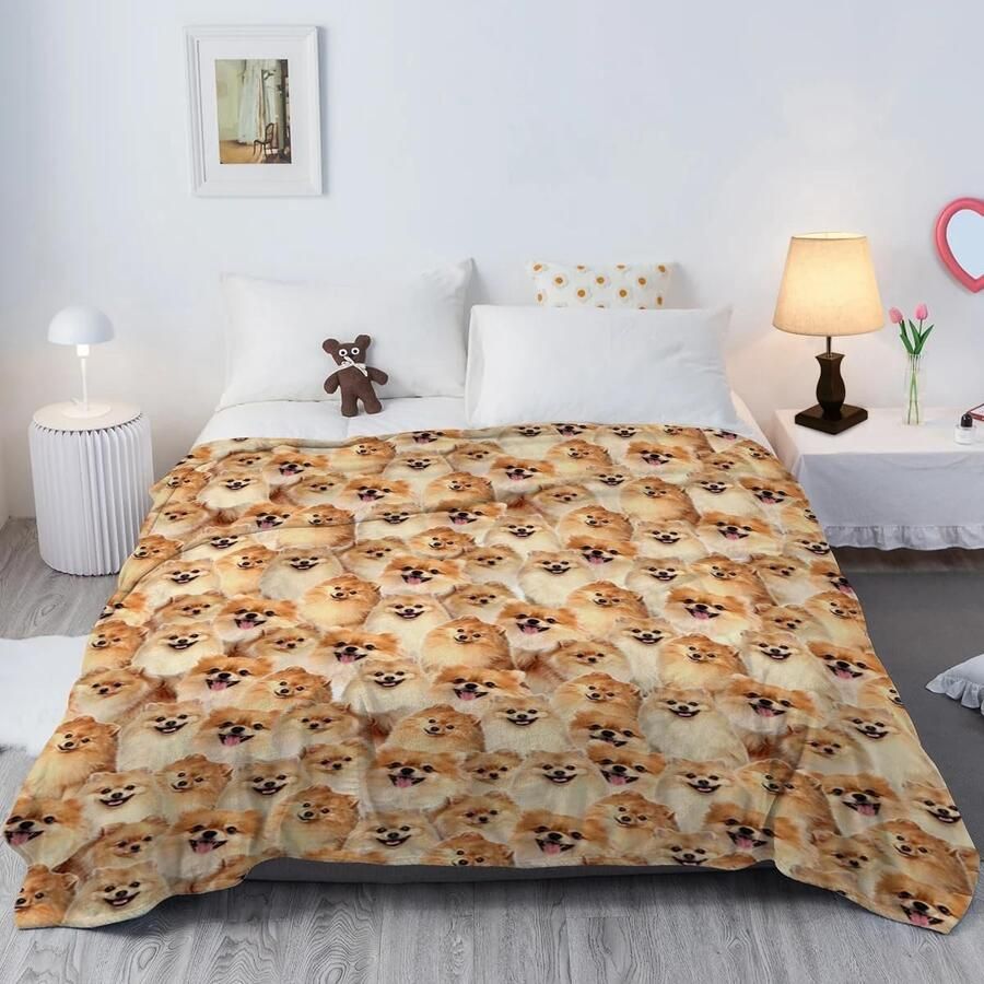 Goodivery Zachte en Warme Fleece Deken voor Bank en Bed 150 x 200 cm Heerlijk Knuffelzacht