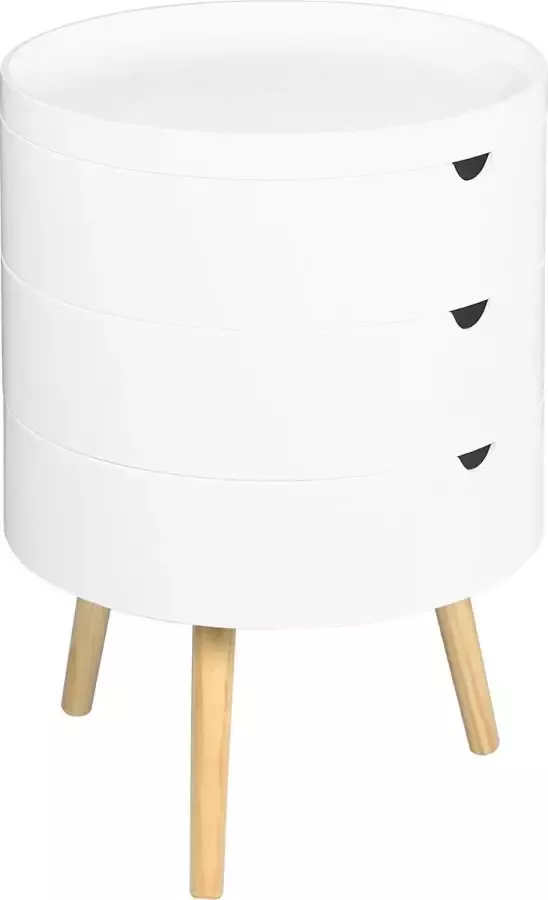 Goose Lyne Nachtkastje wit