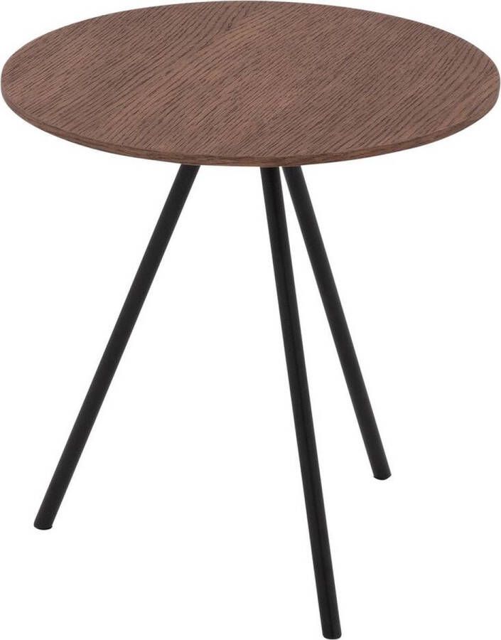 Goossens Bo Salontafel Hout 40 x 42 x 40 cm Rond