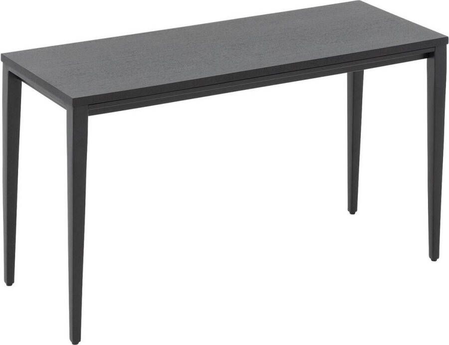 Goossens Dexter Salontafel Hout 82 x 45 x 32 cm Rechthoek zwart