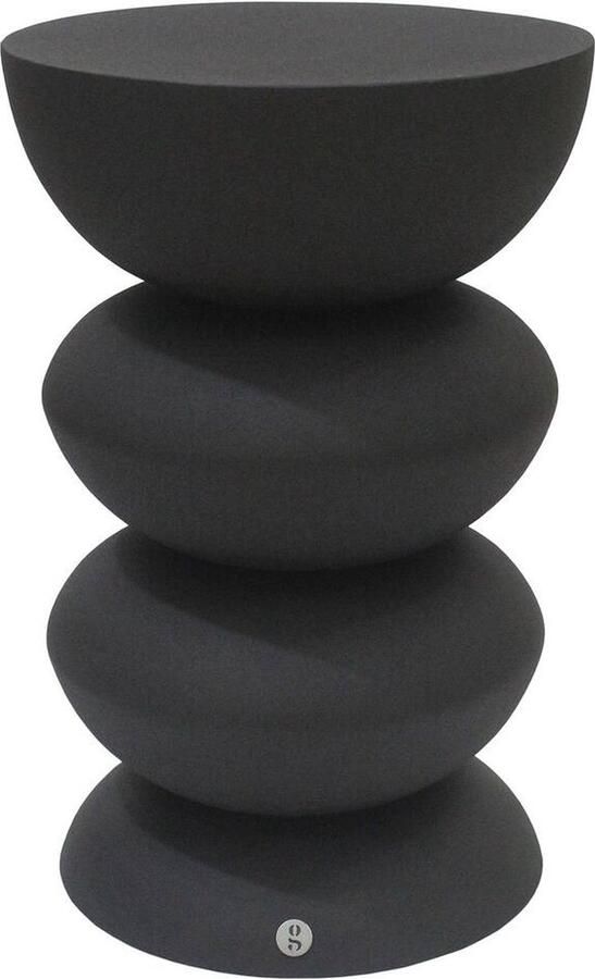 Goossens Alva Bijzettafel Metaal 31 x 47 x 31 cm Rond