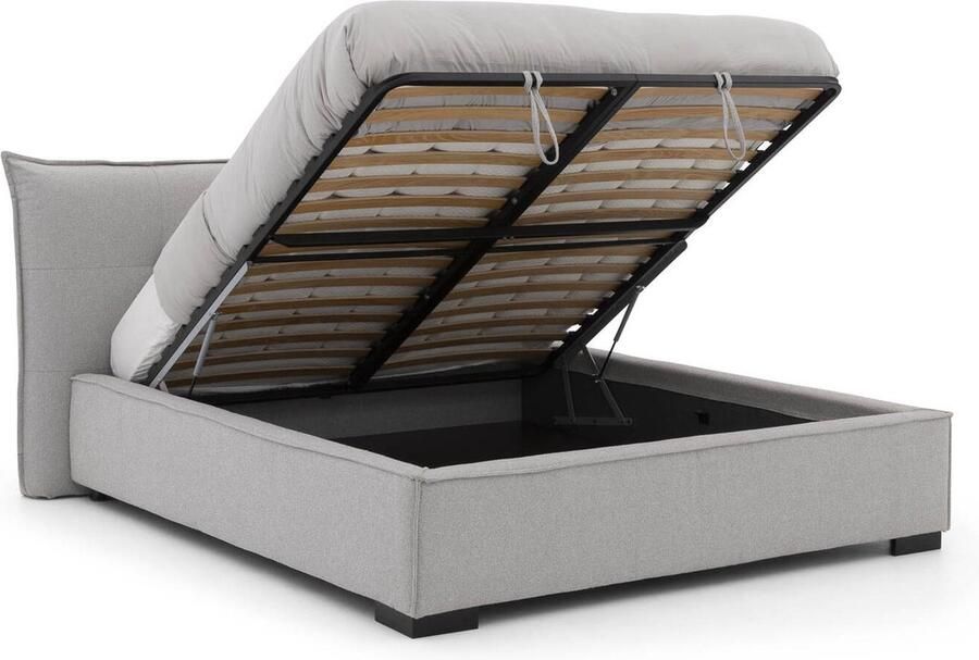 Goossens Bedframe Bolzano Storage Incl. Lattenbodems lattenbodem 230 x 200 cm
