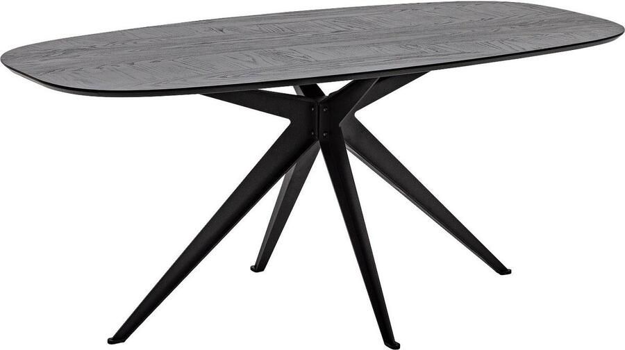 Goossens Birgit Eettafel Hout 180 x 76 x 90 cm Ovaal