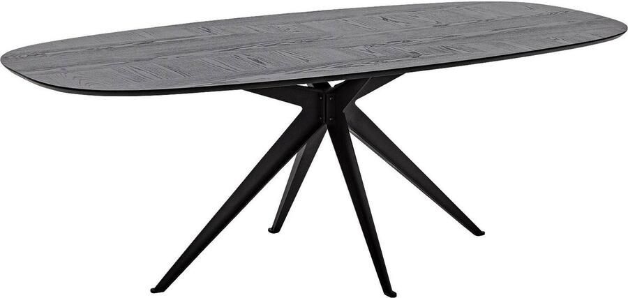 Goossens Birgit Eettafel Hout 220 x 76 x 105 cm Ovaal