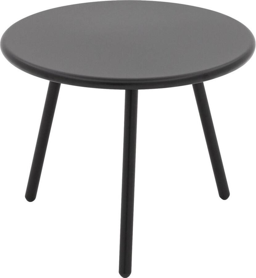 Goossens Brad Salontafel Metaal 50 x 40 x 50 cm Rond
