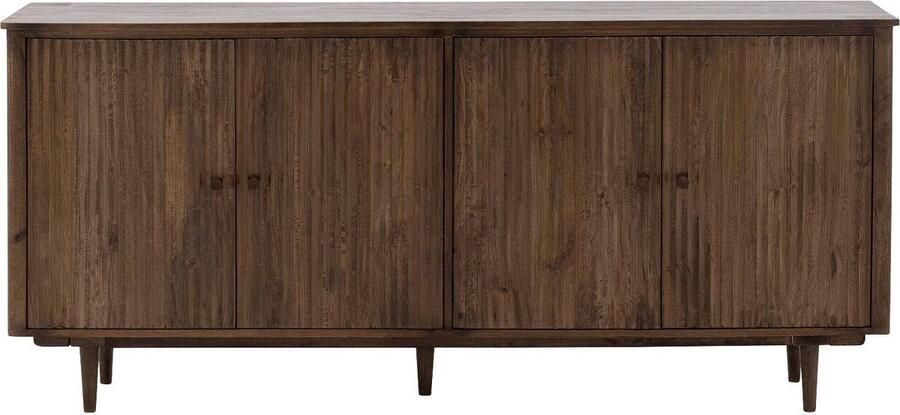 Goossens Dressoir Mabel 4 Deuren Hout Bruin