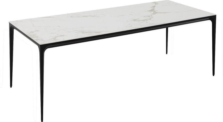 Goossens Mundi Eettafel Keramiek 220 x 74 x 100 cm Rechthoek