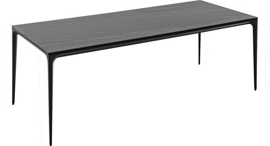 Goossens Mundi Eettafel Keramiek 220 x 74 x 100 cm Rechthoek