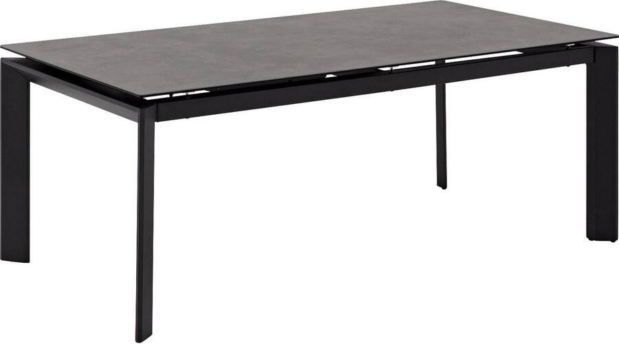 Goossens Eliana Eettafel Keramiek 200 x 76 x 100 cm Rechthoek grijs