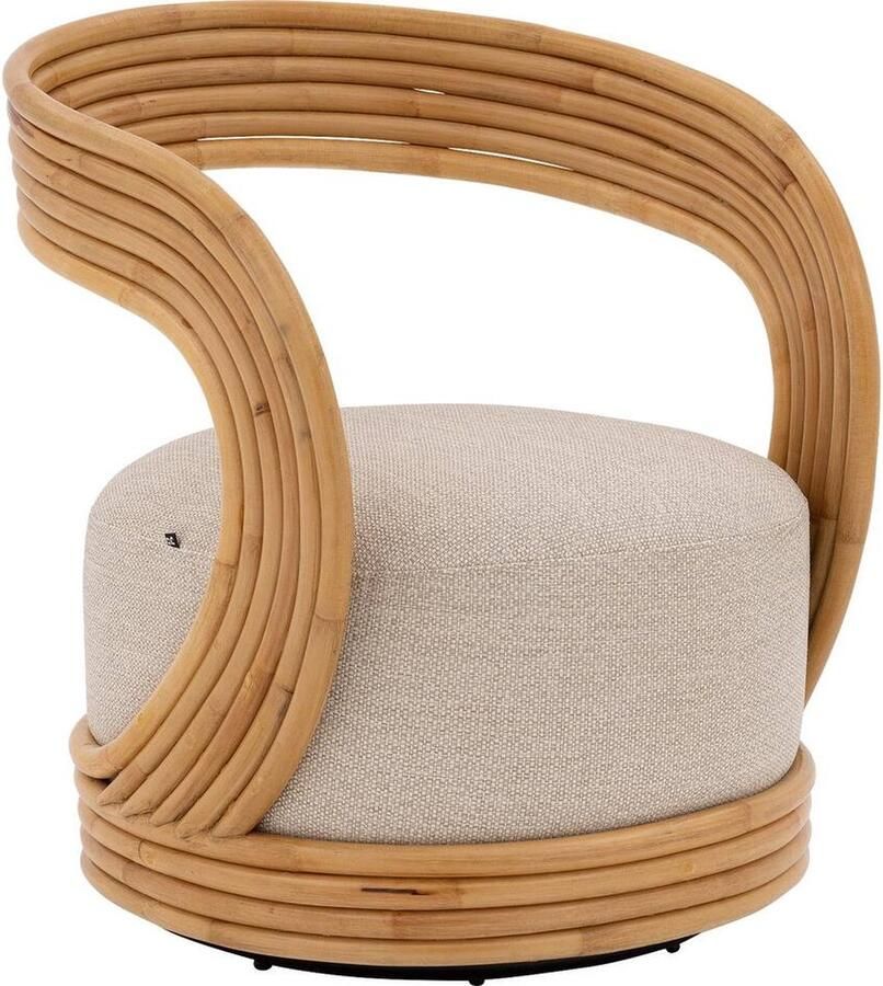 Goossens Chen draaifauteuil Stof