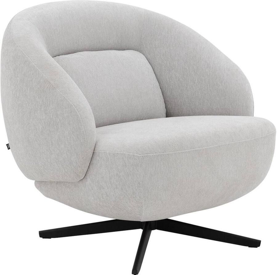 Goossens Fauteuil Saar Stof Beige