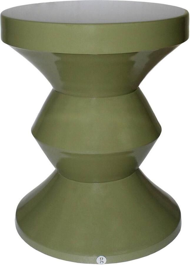 Goossens Hedvig Bijzettafel Metaal 36 x 46 x 36 cm Rond