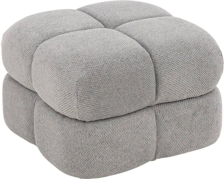 Goossens Simone Stof Grijs 60 x 40 x 60 cm