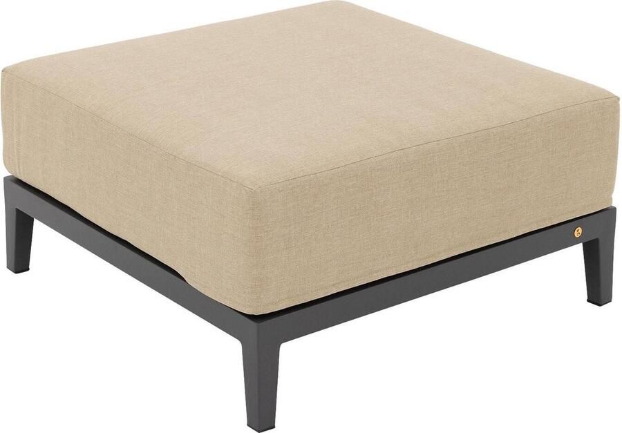 Goossens Hocker Yngvar Aluminium Bruin