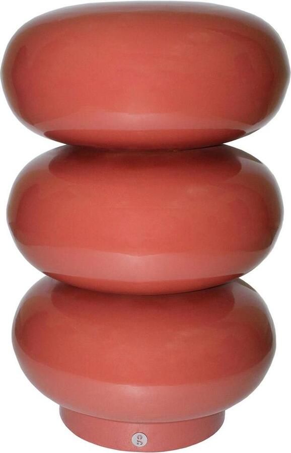 Goossens Holger Bijzettafel Metaal 33 x 51 x 33 cm Rond