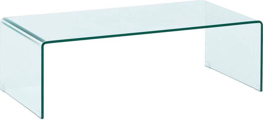 Goossens Basic Goossens Imagine Salontafel Glas 55 X 110cm Rechthoekig