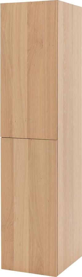 Goossens Kast Systeem Malaga Module 1 Links (naad Midden) 2x Draaideur Hout Blank