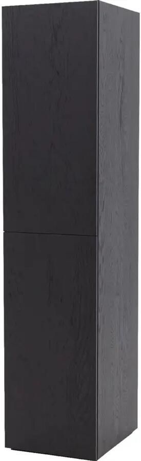 Goossens Kast Systeem Malaga Module 1 Links (naad Midden) 2x Draaideur Hout Zwart - Foto 2