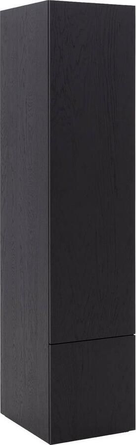 Goossens Kast Systeem Malaga Module 3 Rechts (naad Beneden) 2x Draaideur Hout Zwart