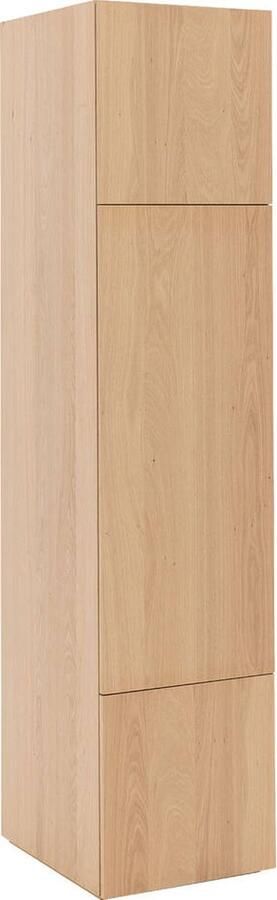 Goossens Kast Systeem Malaga Module 5 Rechts ( Naad Boven En Beneden) 3x Draaideur Hout Blank