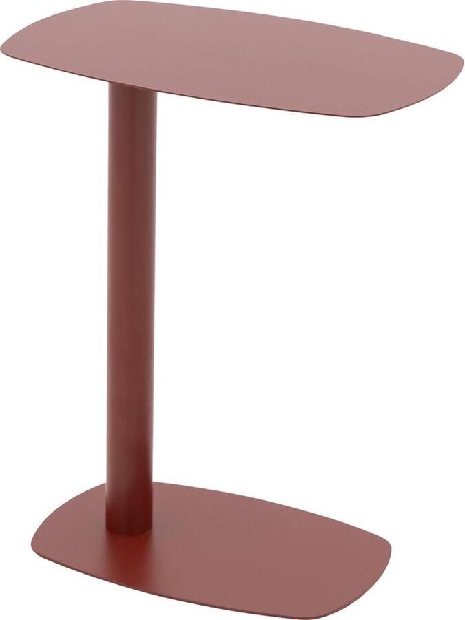 Goossens Kirsten Bijzettafel Metaal 42 x 51 x 28 cm Vierkant