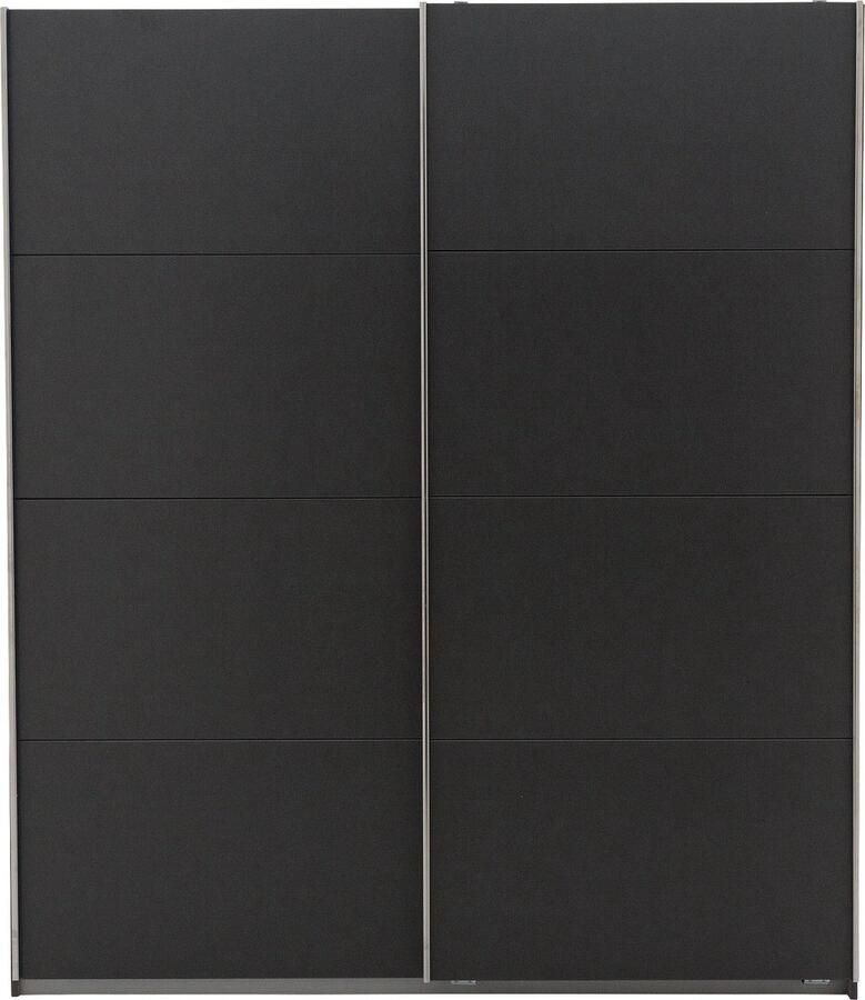 Goossens Kledingkast Miami 180 Cm Breed 210 Cm Hoog 2x Schuifdeuren Grijs