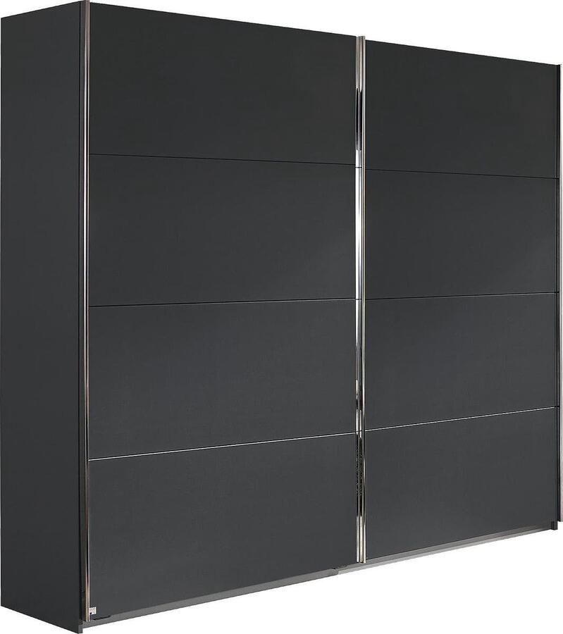 Goossens Basic Kledingkast Miami 226 cm breed 210 cm hoog 2x schuifdeuren - Foto 1