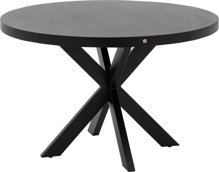 Goossens Lecce Eettafel Hout 120 x 76 x 120 cm Rond